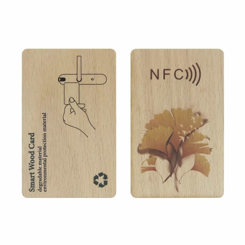 Llave de Tarjeta Inteligente de Madera para Hotel