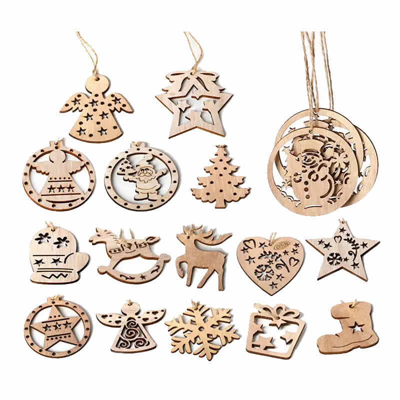 Custom Laser Engraved Wooden Hang Tags