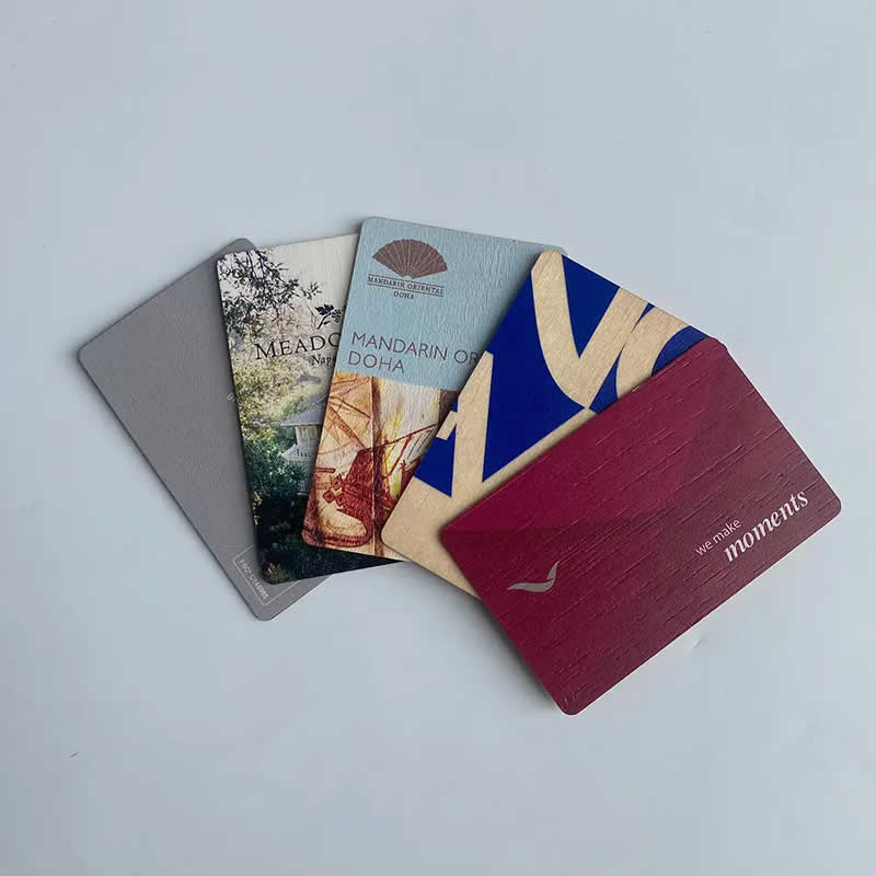 Custom Printing Wooden Hotel Smart Key Cards
