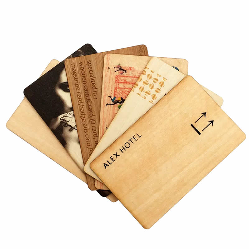 Hotel Wooden Key Cards