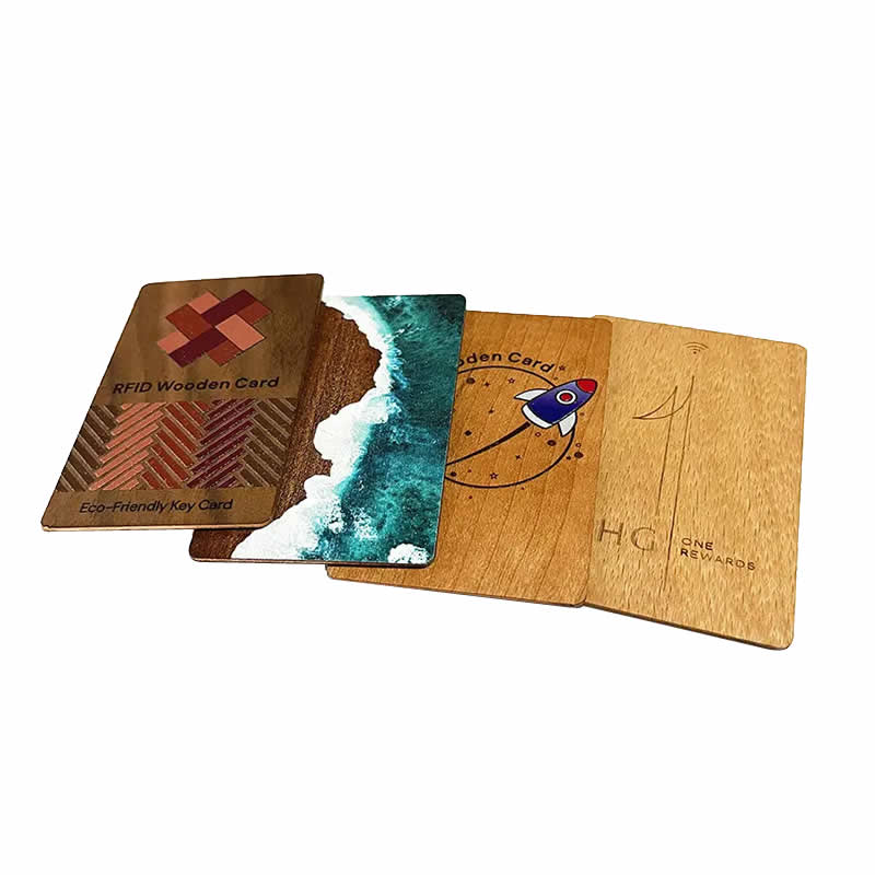 Wooden RFID Hotel Key Cards
