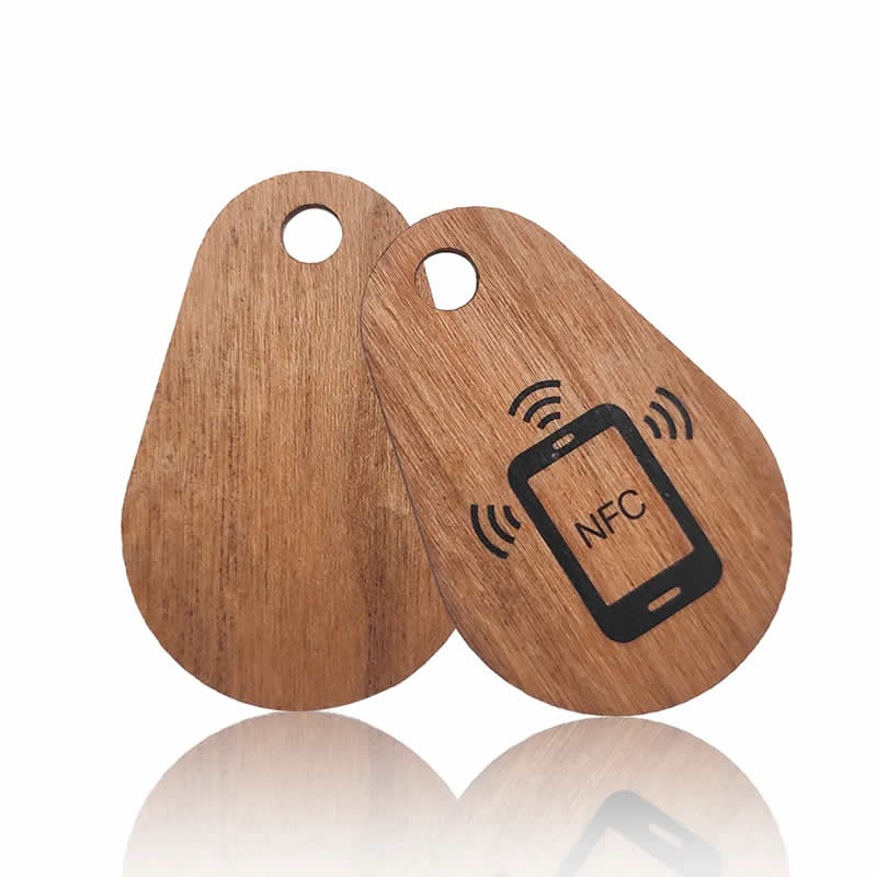 NFC Wooden Keyfob