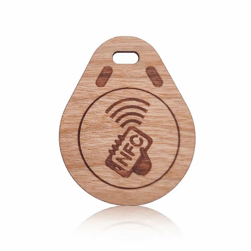 Wooden NFC Keyfob
